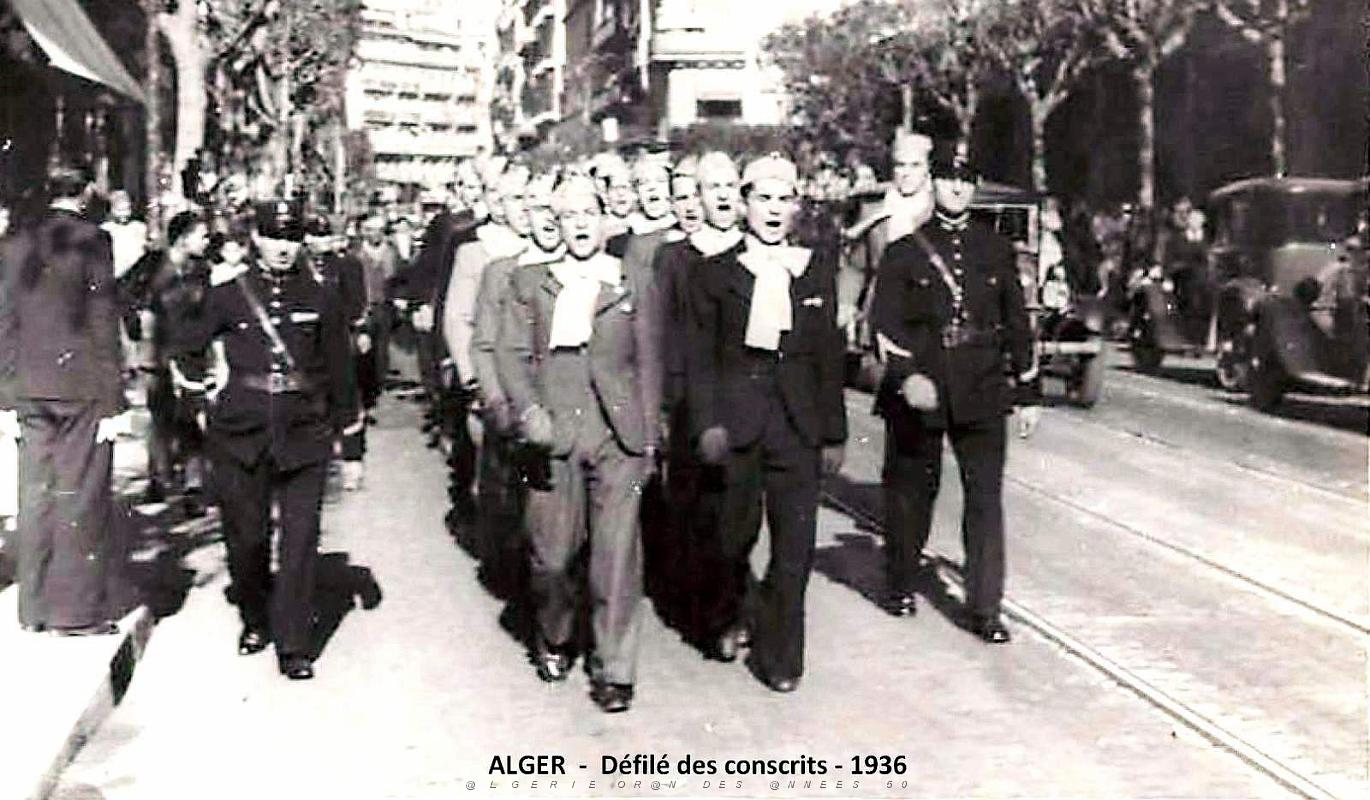 Alger - Defile de Conscrits - 1936.jpg